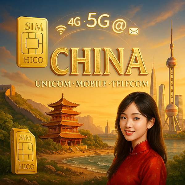 SIM Trung Quốc 7 ngày tại Hico