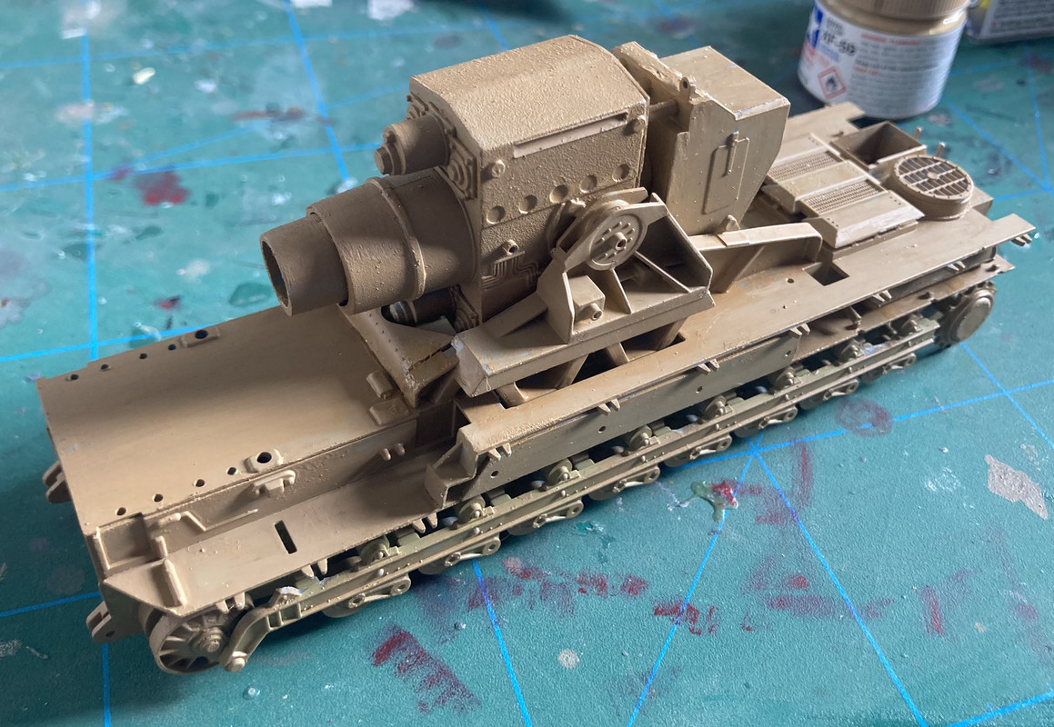Hasegawa 1/72 Morser Karl (released 1976) - Finished - Big