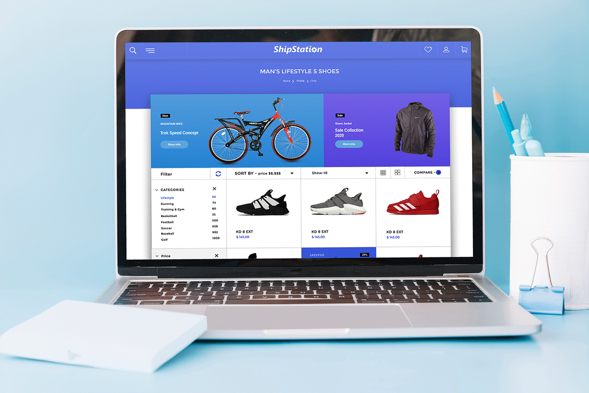 eCommerce store