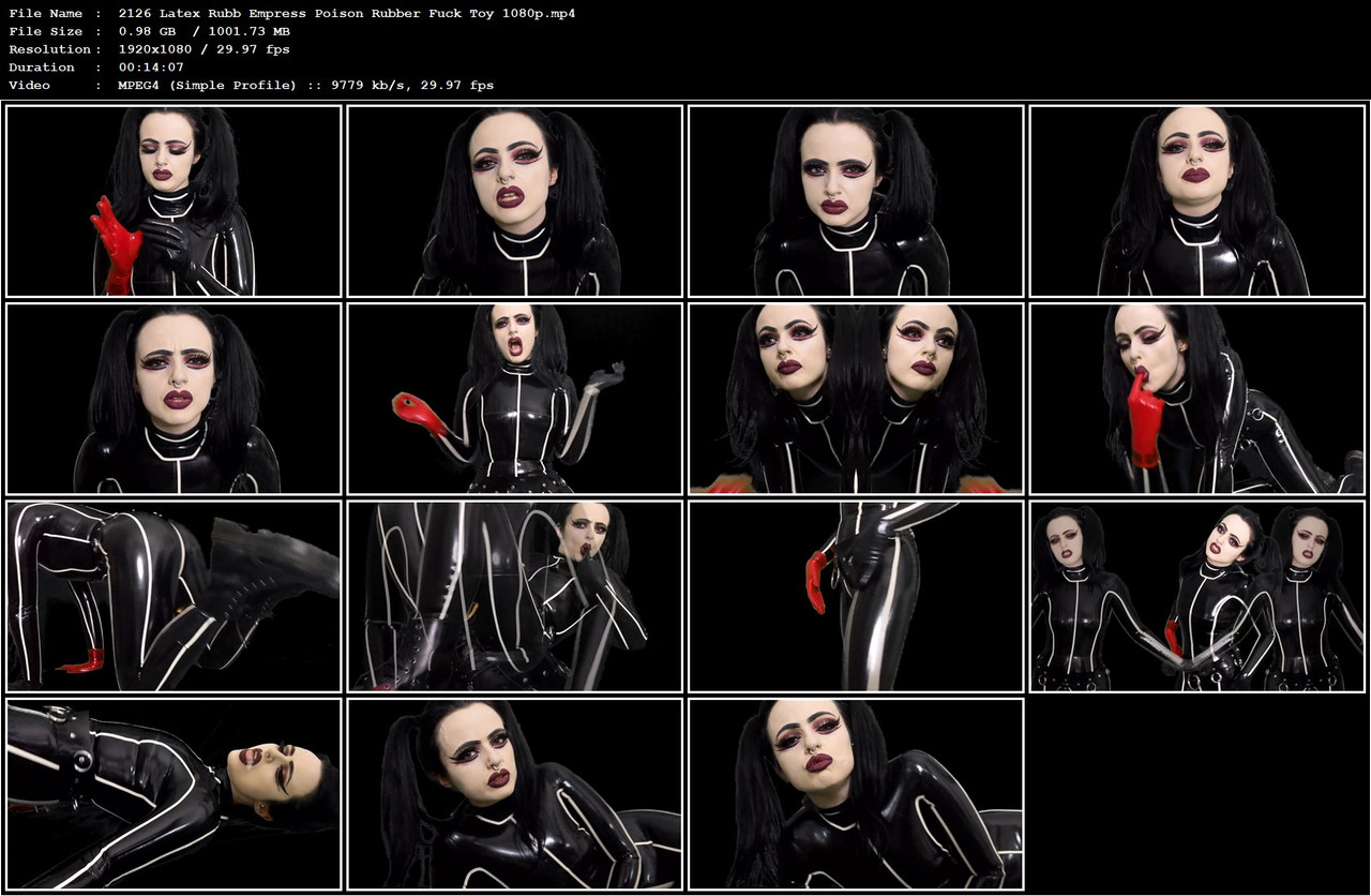 2126 Latex Rubb Empress Poison Rubber Fuck Toy 1080p mp4