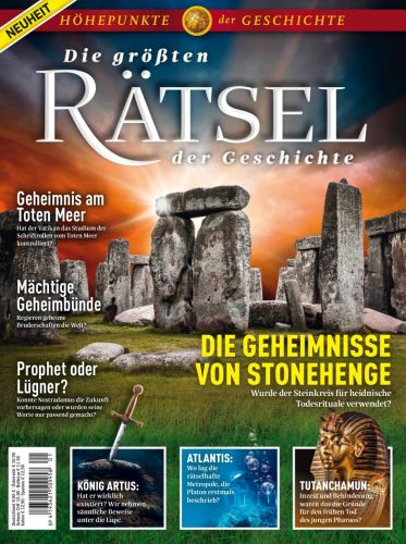 Cover: Historie Extra Magazin Die Größten Rätsel der Geschichte No 01 2024