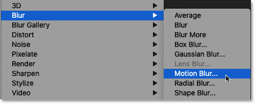 select-motion-blur-filter-photoshop