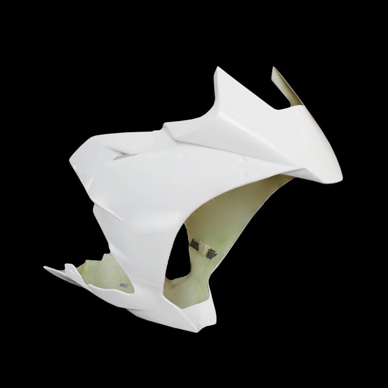 carenage poly racing avant fibre de verre rc390 2014 2020 poly bike
