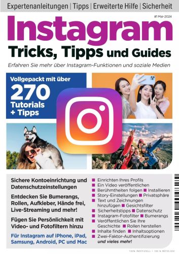 Cover: Instagram Tricks, Tipps und Guides No 01 Mai 2024