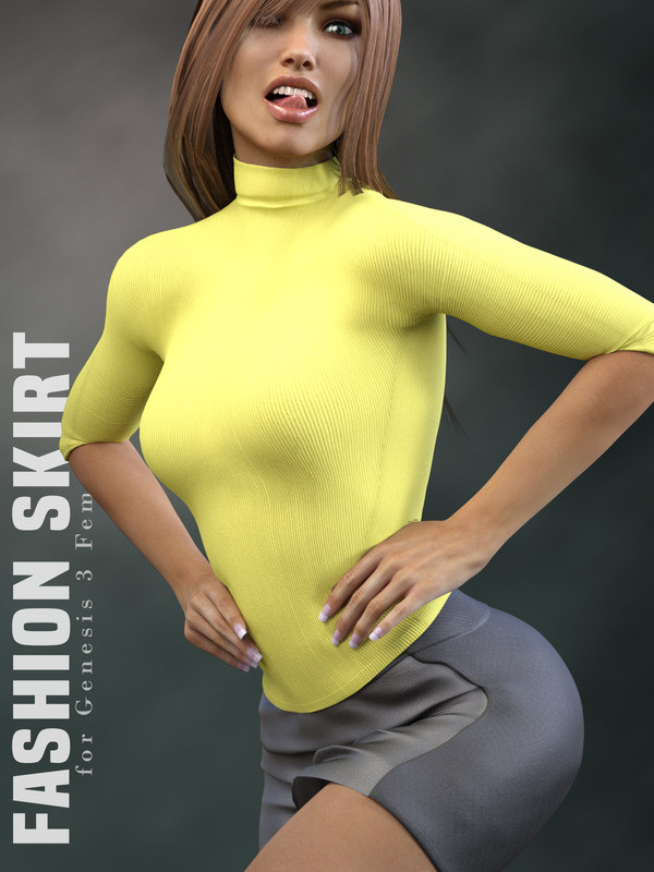 Fashion Skirt for Genesis 3 Females