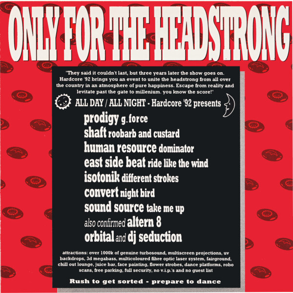 02/04/2023 - Various – Only For The Headstrong (CD, Compilation)(FFRR – 828 303-2)  1992 R-81702-1195135635