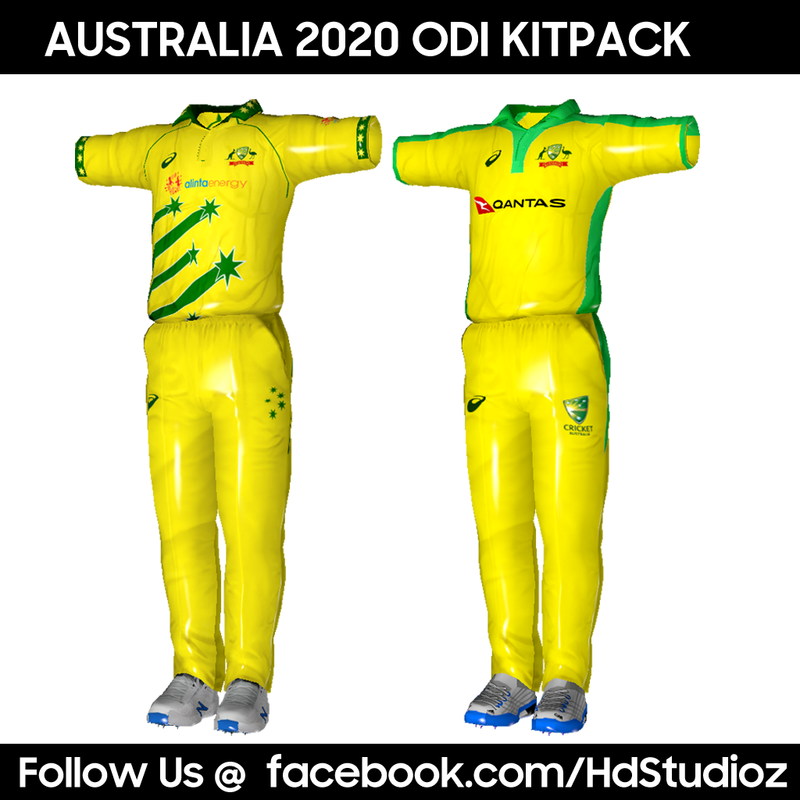 Australia 2020 Odi Kit Pack Now Released 