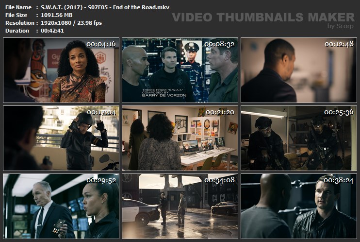 S.W.A.T. (2017) - S07E05 - End of the Road.mkv