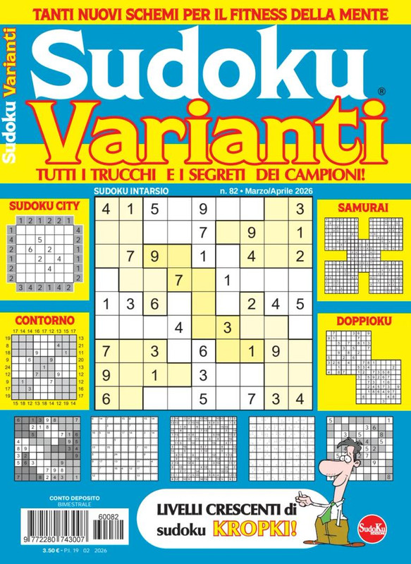 Sudoku Varianti N.82 – Marzo-Aprile 2026