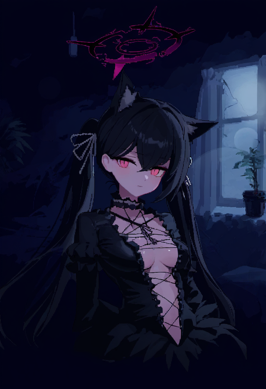 1girl, serika, [[blue archive]], mikozin, NDGD, ohlia, {kobayashi ritz}, reoen,  s-2094163657