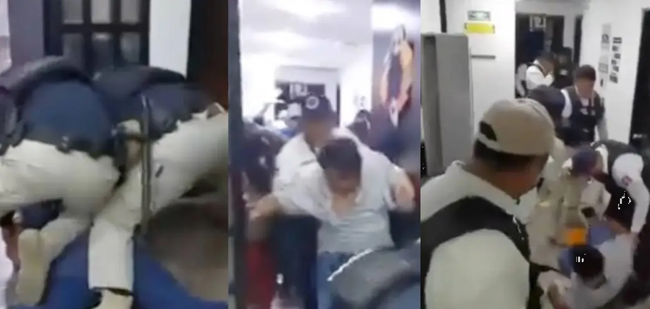 Así ocurrió la pelea entre diputados de Morena en el Congreso de Campeche: video