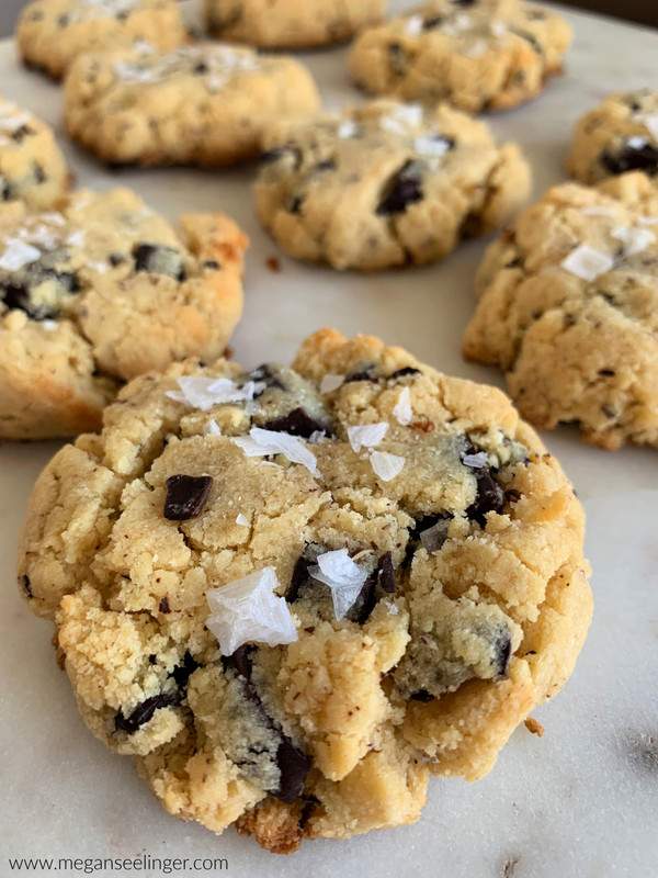 Coconut Flour Sugar-Free Chocolate Chip Cookies