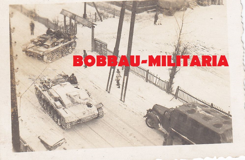 Sturmgeschütz STUG III Langrohr in weißer Winter