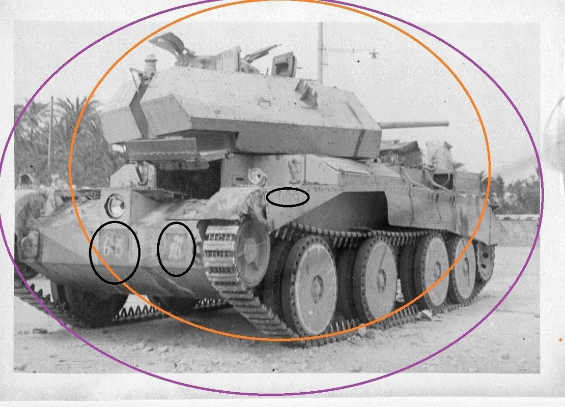 FOTO WK II England Panzer zurückgelassen