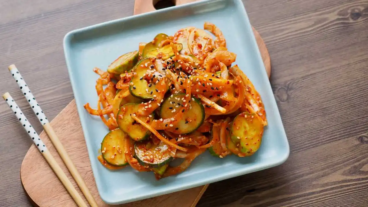 Korean cucumber salad recipe