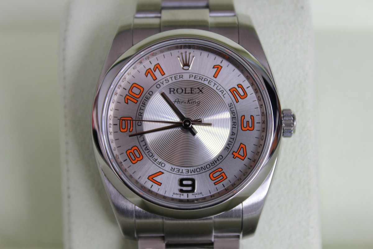 Rolex Air King 114200 Concentric Dial 