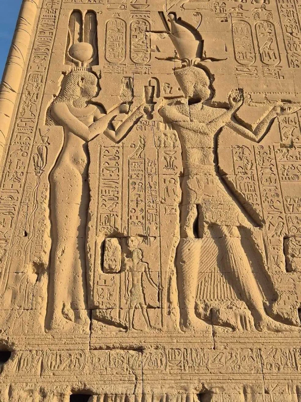 The Queen Cleopatra VII - Temple of Dendera