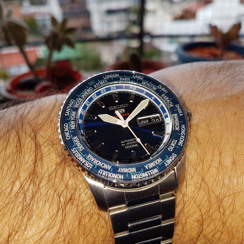 Seiko 5 Sports SRP125 World Time Cal. 4R36 Auto 100M (3)
