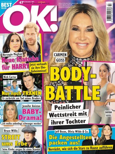 Cover: Ok! Frauenzeitschrift No 47 vom 17  November 2022