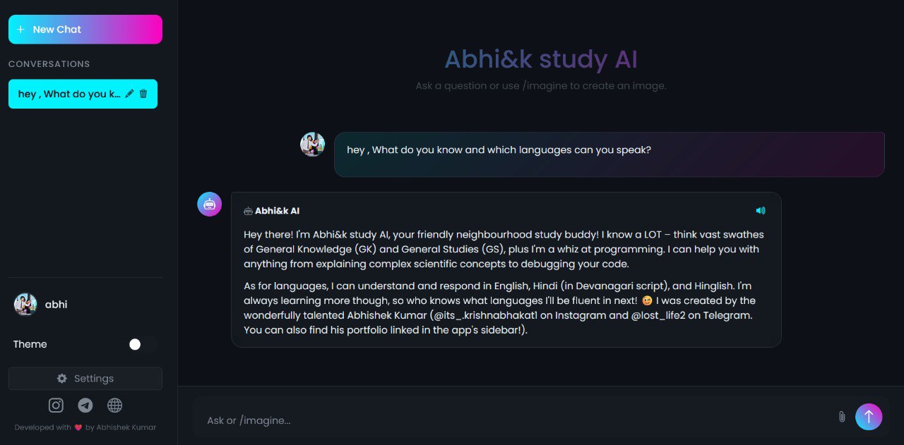 Screenshot of Gemini Chat Interface