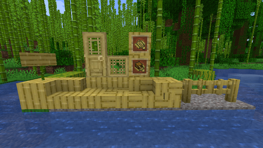 How to make and use bamboo wood in Minecraft 1.20 update