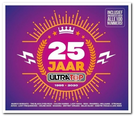 VA - 25 Jaar Ultratop 1995-2020 [5CDs] (2020)