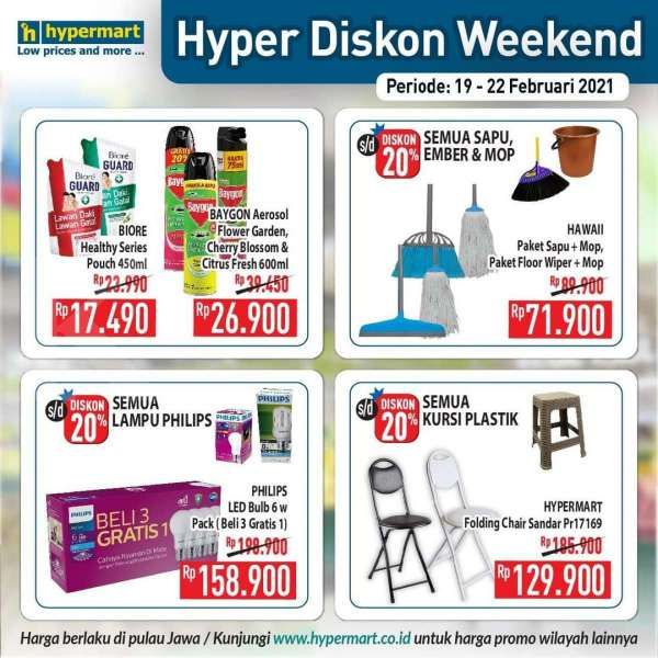 Katalog Promo Hypermart 19-22 Februari 2021