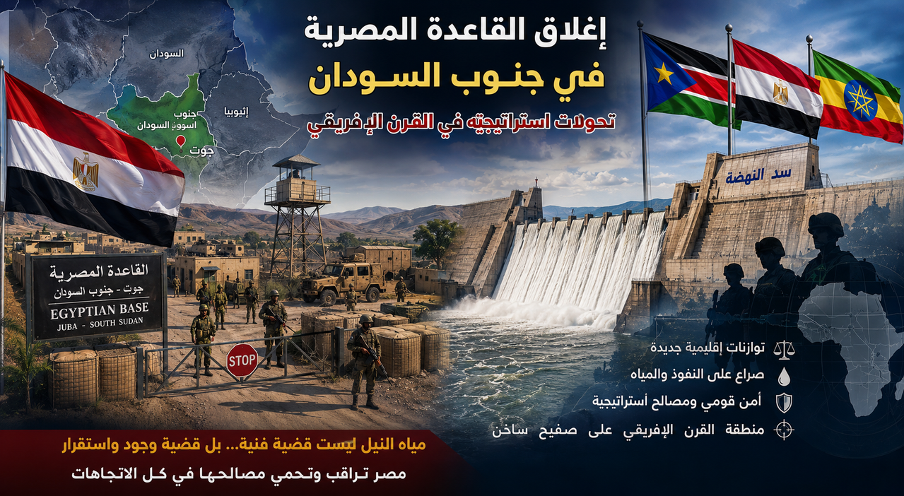 هل أُغلقت القاعدة المصرية في جنوب السودان؟ قراءة سياسية في واحدة من أكثر الملفات حساسية داخل معادلة القرن الإفريقي