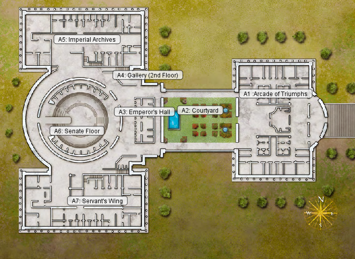 View Rpol Pf War For The Crown Senate Hall Layout And Npcs By