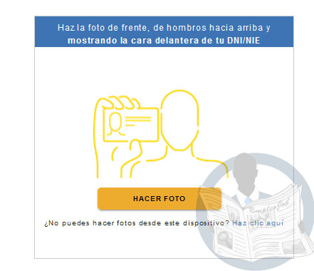 selfie para tramites seguridad social