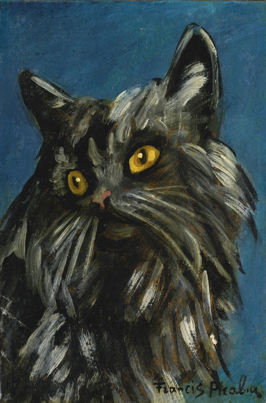 1-FRANCIS-PICABIA-1879-1953-CHAT-NOIR-c-1940-1942