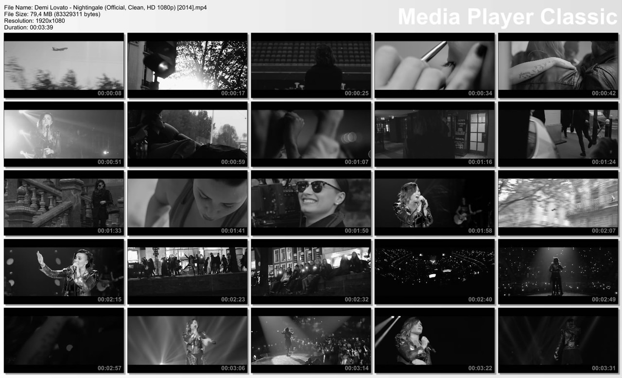 Demi Lovato - Nightingale (Official, Clean, HD 1080p) [2014]
