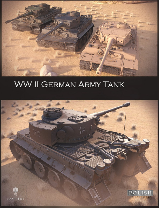 WW II German Tank