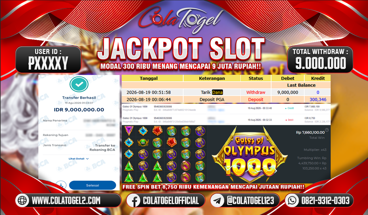 JACKPOT SLOT GACOR!!