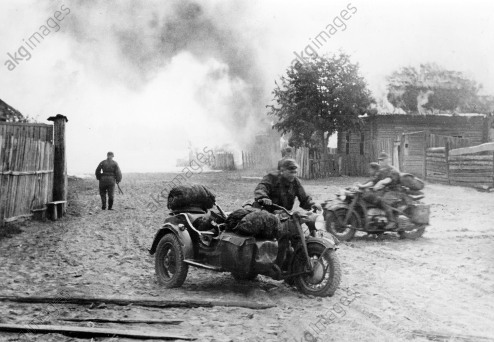 II. WK - Ostfront - Kradschützen 1943