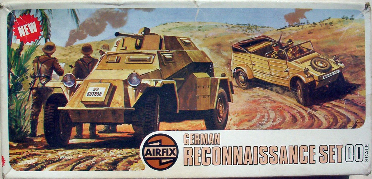 Airfix 76 02312-6 German Reconnaissance Set