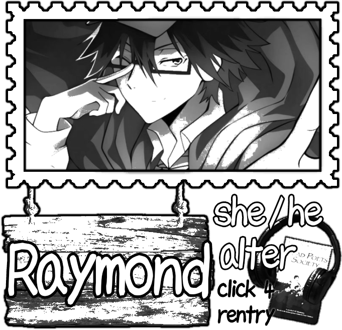 Raymond, she/he, alter