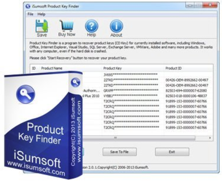 iSumsoft Product Key Finder v3.1.1 Portable