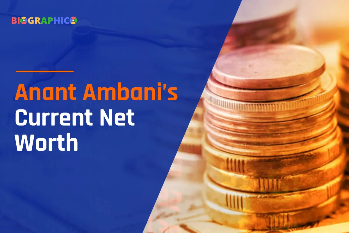 Anant Ambani's current net worth