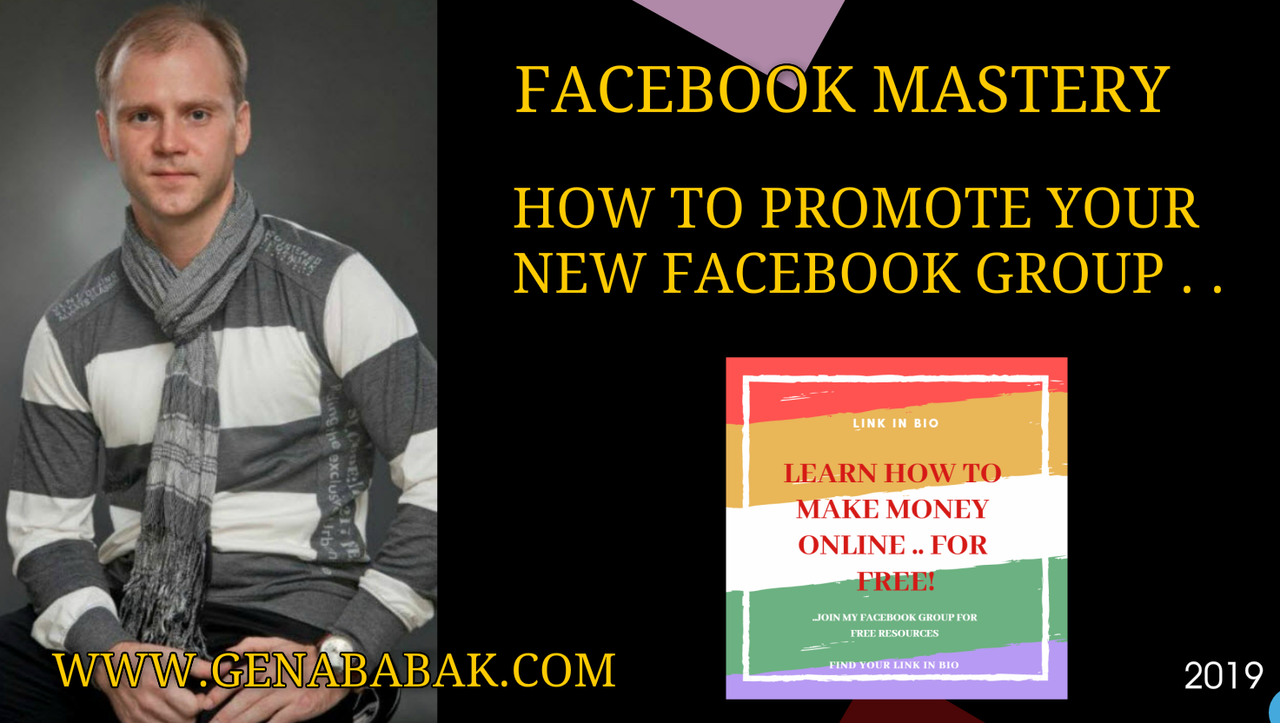 HOW TO PROMOTE YOUR NEW FACEBOOK GROUP USING INSTAGRAM IN 2019 HOW TO PROMOTE YOUR NEW FACEBOOK GROUP USING INSTAGRAM IN 2019.