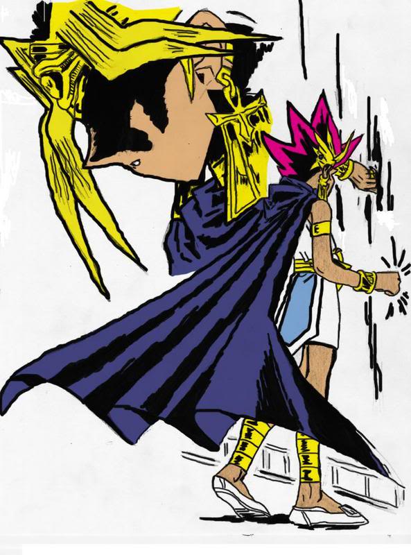 Hình vẽ Atemu (Yami Yugi) bộ YugiOh (vua trò chơi) - Page 6 2_Atemp_4