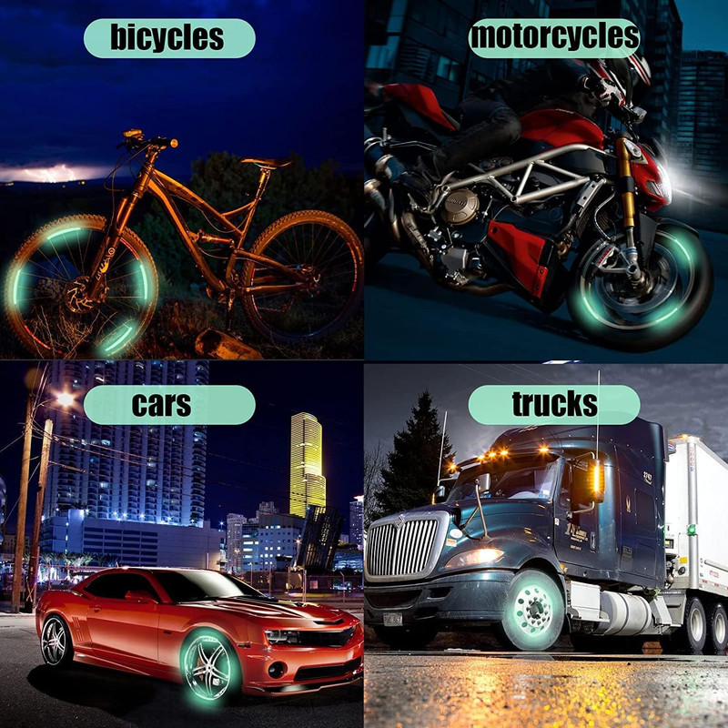 Luminous Wheel Stickers