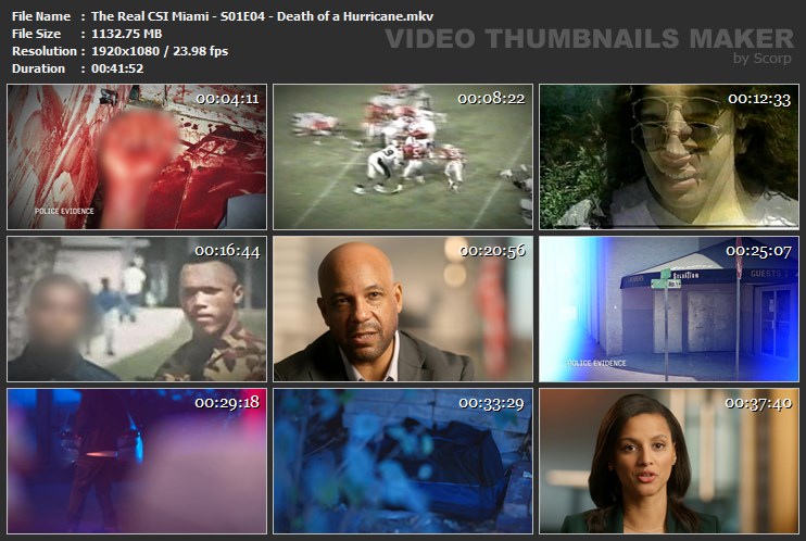 The Real CSI Miami - S01E04 - Death of a Hurricane.mkv