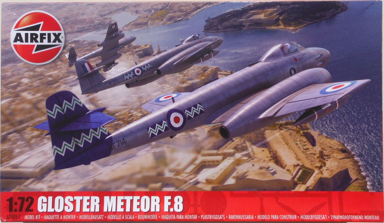 Airfix 72 Gloster Meteor F.8 (A04064)