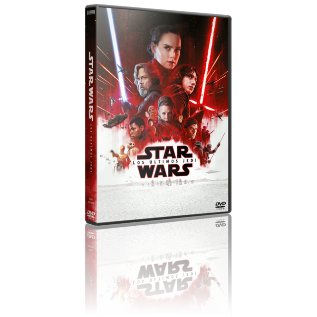 Portada - Star Wars: Los Últimos Jedi [DVD9 Full][Pal][Cast/Ing/Cat][Sub:Varos][C.Ficción][2017]