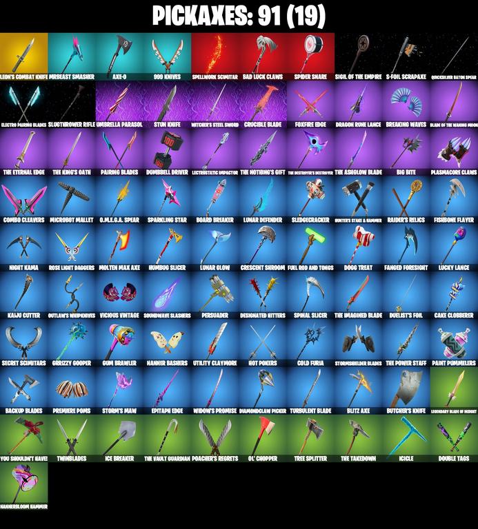 pickaxes comp