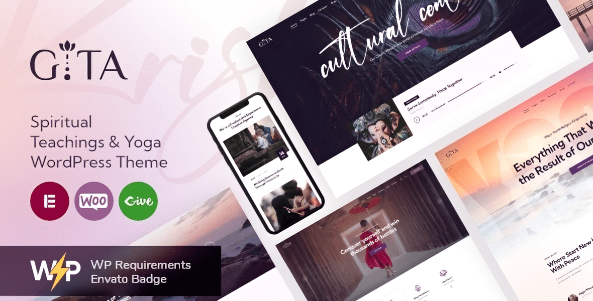 Gita – Spiritual Teachings & Yoga WordPress Theme