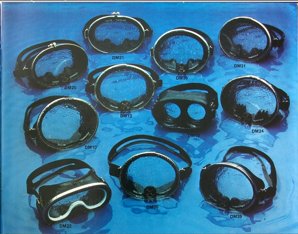 Dacor Mask Vintage Scuba Diving Community Forum