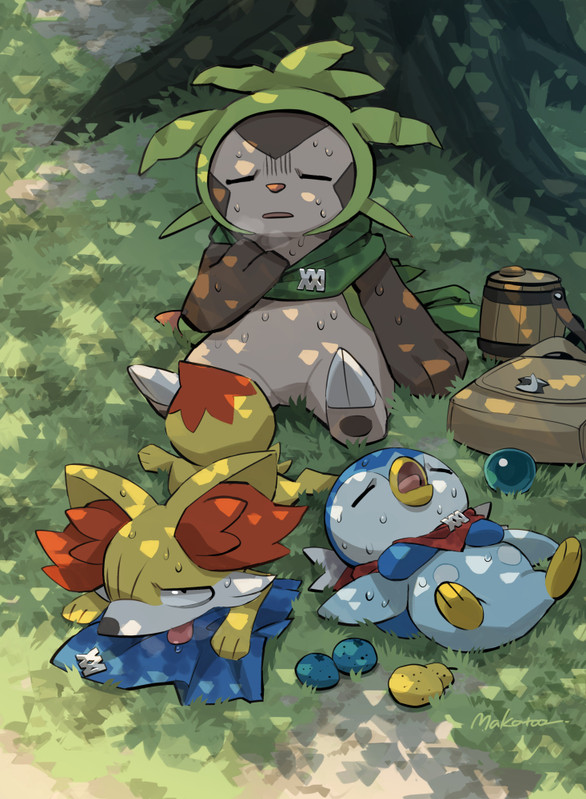 piplup-fennekin-and-chespin-pokemon-draw