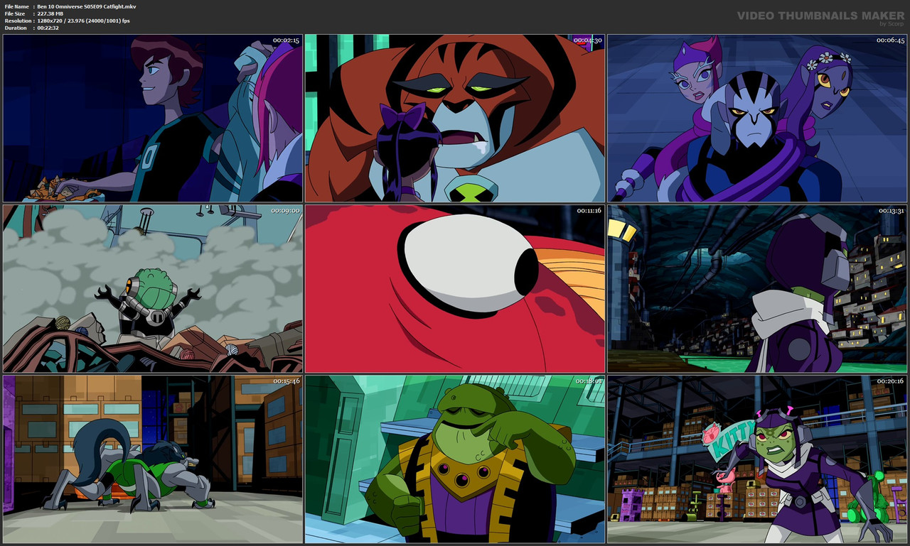 Ben 10 Omniverse S05E09 Catfight.mkv